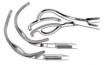 AORTIC Kay and Lambert-Kay Anastomosis Clamps Three side-biting clamps primarily used for ascending aorta to be used in lateral anastomosis in KAY AORTIC ANASTOMOSIS CLAMP saphenous vein coronary