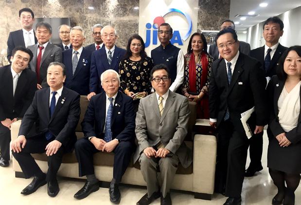 Events/Workshops JICA India s Chief Makes Presentation in Chennai to Draw Interest Amongst the Japanese Business Society On November 30, 2017, Mr.