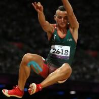 medals in a 14 year career and is the World Record holder in both Heptathlon,