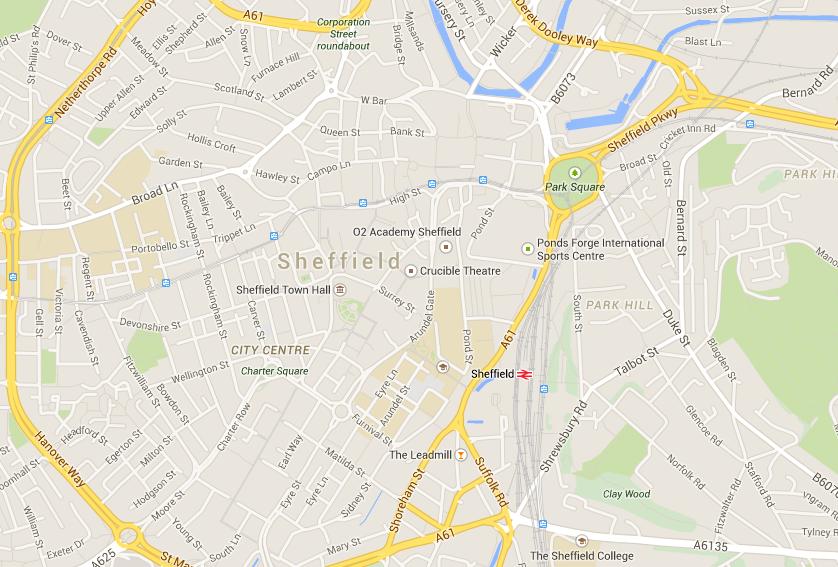 Inas 11-12 April Maps (Sheffield