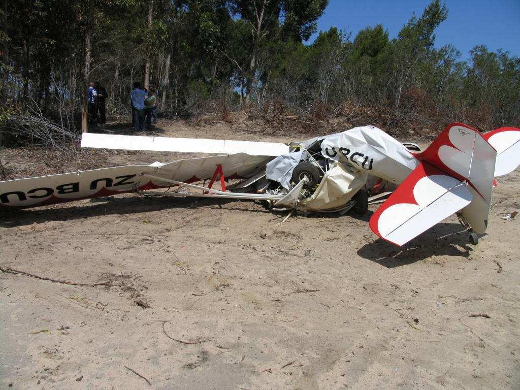 1.2 Injuries to Persons Injuries Pilot Crew Pass. Other Fatal 1 - - - Serious - - - - Minor - - - - None - - - - 1.3 Damage to Aircraft 1.3.1 The aircraft was destroyed by the ground impact. Figure 1.
