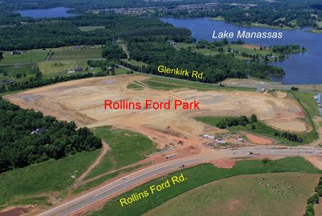Rollins Ford Park Total Project Cost - $6.1 M This park will be constructed on 64 acres along Rollins Ford Road.