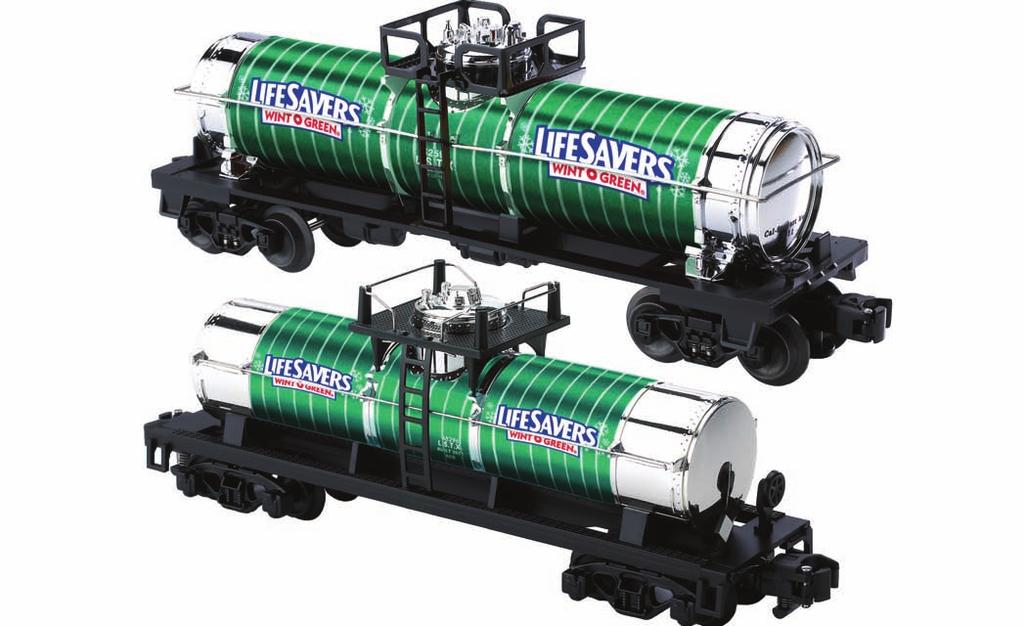 VERS Tank Car Presented by T.T.O.S. Southwestern Division and Nor-Cal Division of TCA The string of tank cars carrying ingredients to your candy factory grows with Wint O Green, the fifth flavor in