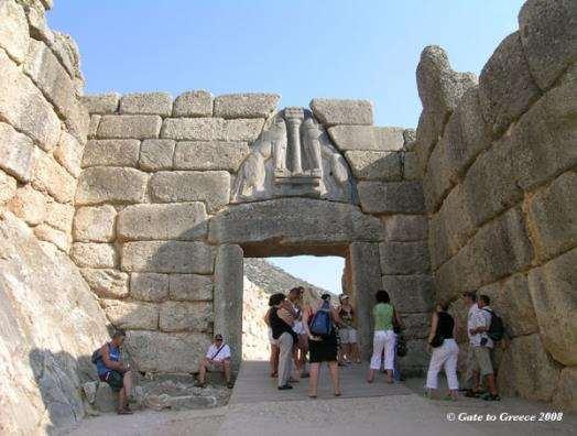 The Lion Gate Mycenae,