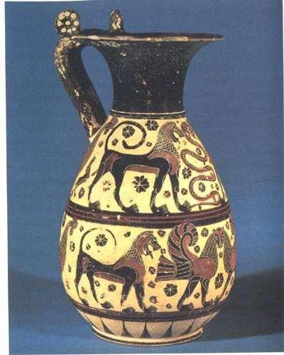 Orientalizing Greek Art 700-600 BCE Clear