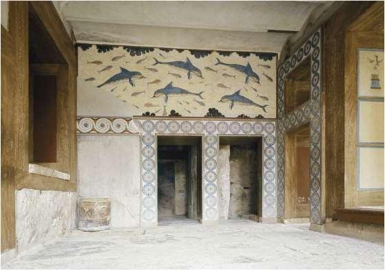 Frescoes Egyptian = Fresco Secco (dry fresco) Minoan =