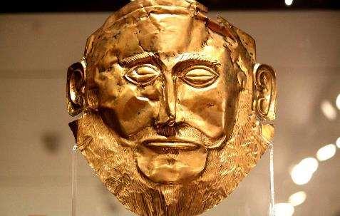 Mask of Agamemnon Funerary mask from
