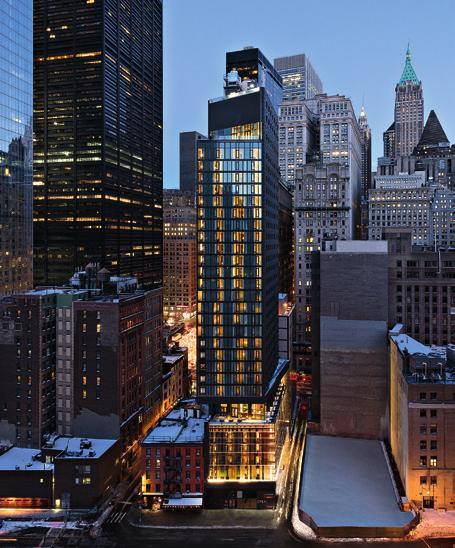 Courtyard by Marriott WTC, New York, USA Expert skills for specialist properties Hotels require a high level of specialisation from investors with regard to transactions and contracts.
