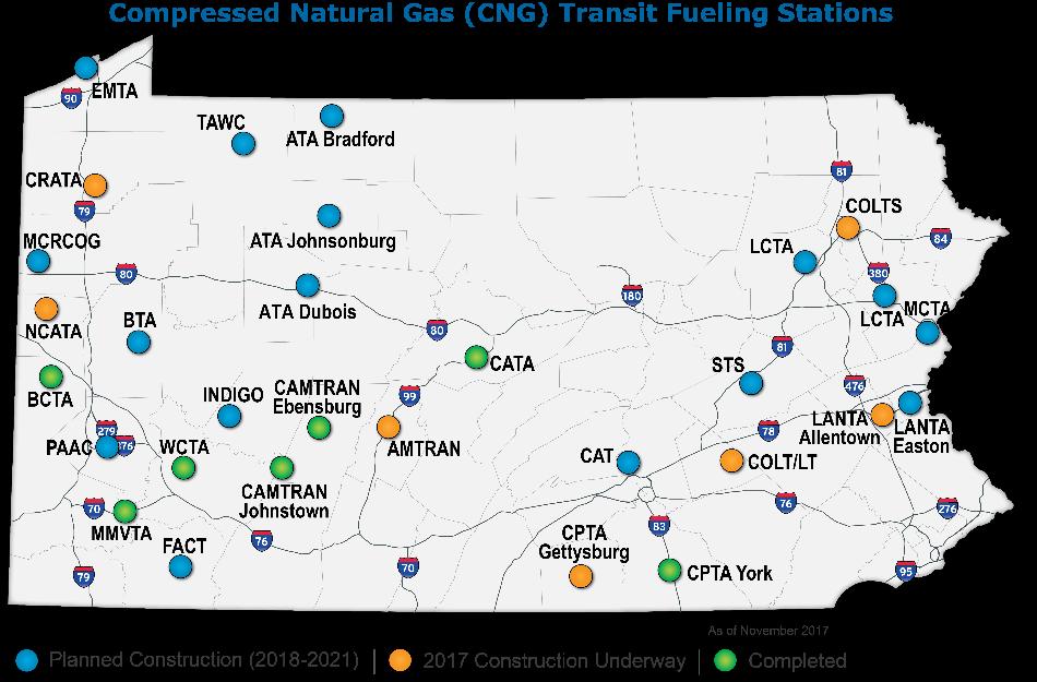 CNG for Transit Agencies Construction Update