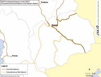 2. Regional participants profile the former Yugoslav Republic of Macedonia Comprehensive Road: 708 km Core Road: 513 km Comprehensive Rail: 530 km Core Rail: 268 km Seaport/Riveport: Airports: Skopje