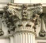 Corinthian Columns *Very fancy and complicated *They had curved leaves, scrolls, and flowers *The U.S.