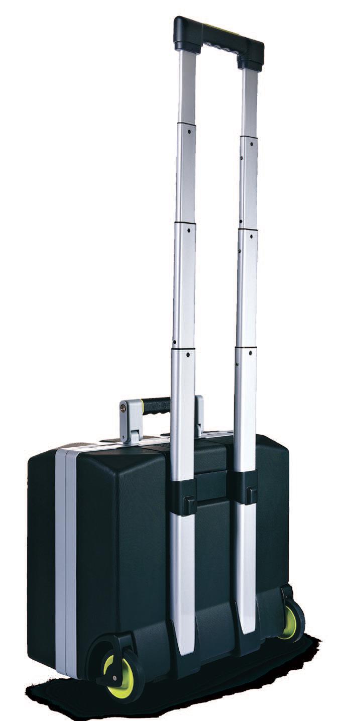 4-step trolley system 105 cm high - sufficient clearance