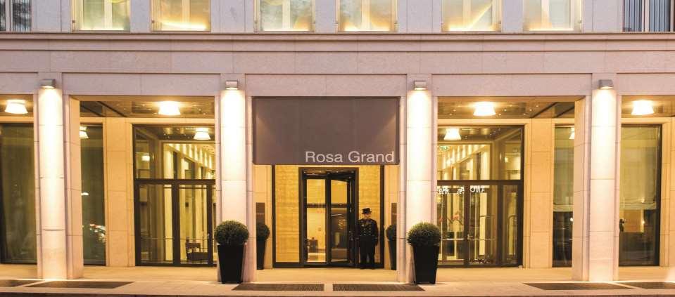 Style icon in the heart of the fashion and design capital The Rosa Grand hotel captures all the elegance and refined allure of Milan, offering its guests a level of style and sophistication that