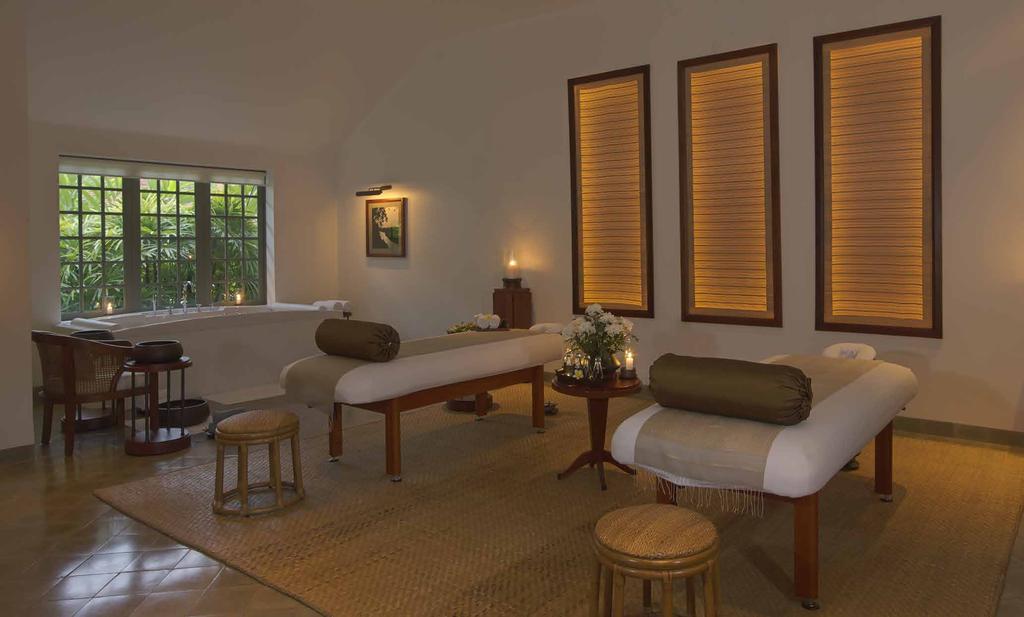 The Aman Spa offers four