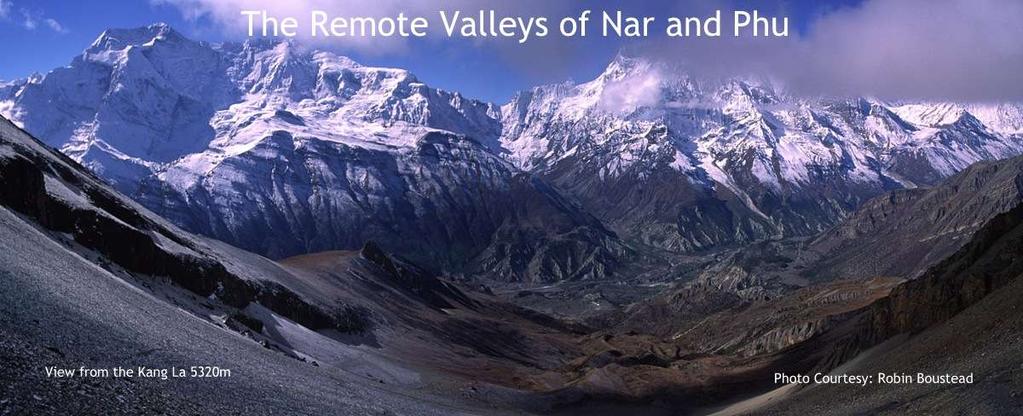 The trek initially follows the Annapurna Circuit route but branches off north east at Koto Qupar and then enters a restricted valley bordering Tibet.