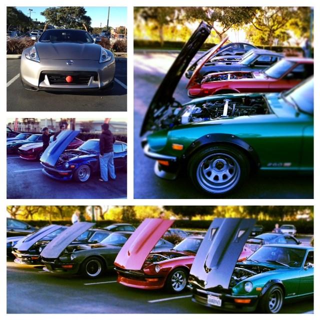 ZCSD at Cars and Coffee, Carlsbad A few ZCSD members gather together early on a