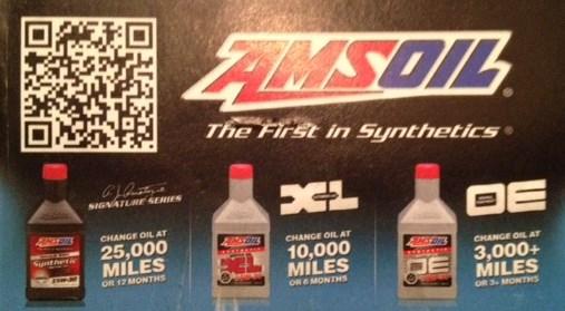 extensive line of AMSOIL lubricants and products. Come on in and enjoy a very interesting presentation. The run for this month was put together by Clif Yaussi.