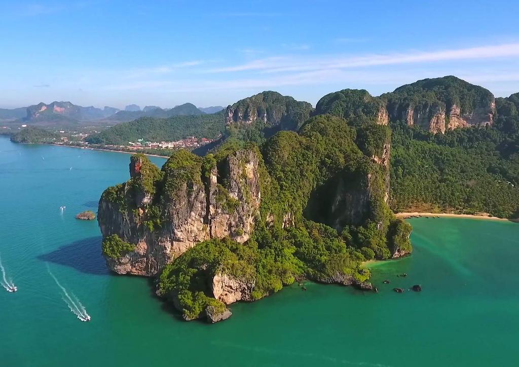 Krabi by Air Indulge in breathtaking views of Krabi and the Andaman Sea from the air with a private helicopter tour.