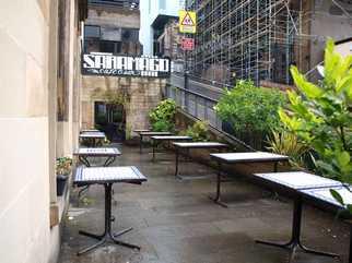 For level access to Saramago Terrace Bar, please use the Sauchiehall Street entrance and take the lift from the ground floor to the first floor.