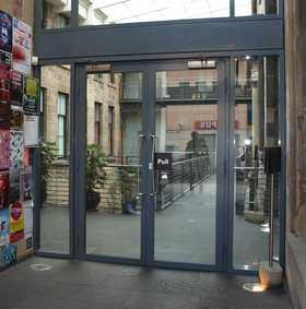5 inches wide, and the two interior doors are 80cm / 31.5 inches wide. For level access, please go to Sauchiehall Street.