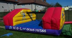NEW MONSTER OBSTACLE COURSE Sports Extravanga! 5 Parts 200 metres of track 100ft x 25ft x 20ft A truly amazing unit.
