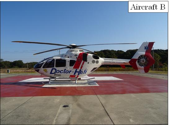 November 11, 2017 and was flying toward Taishi Temporary Helipad under Photo: Aircraft in the Serious Incident VFR* 1 with only the PIC in the right pilot seat.