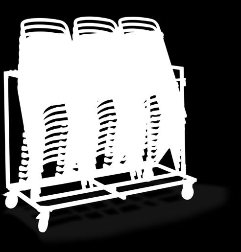 special trolleys for other stacking chairs and bar stools.