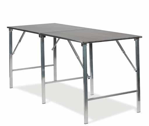 Height unfolded: 79 cm Tabletop