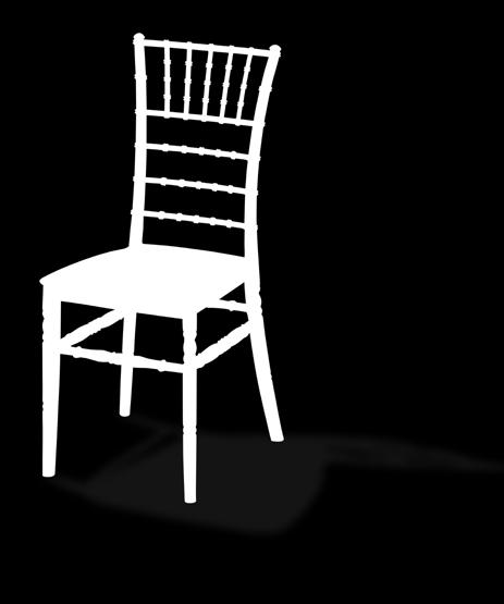 Wedding chair Tiffany Tiffany black 50410BL Total height: 92 cm Height of