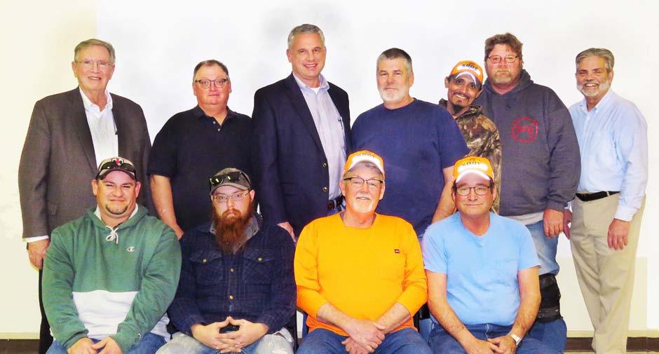 Translines EXPRESS March 20, 2019 Example of Excellence Congratulations to members of the Dighton Salt/Sand Bunker and Tractor Shed Team for being selected as the Example of Excellence for the fourth