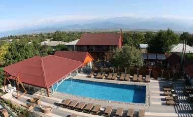 Savaneti hotel or similar (3 nights) is located rurally in the Kakheti