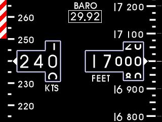 4.2.5 VNE TABLE The VNE TABLE setting provides the ability to automatically adjust the maximum, or never exceed, indicated airspeed (Vne) of the aircraft as a function of altitude.