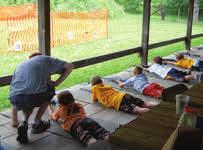 session Shotgun $75 per 3 hour session Rifle available year round Shotgun available April 1st to October 31st Fees include the use of range and equipment Person holding a BSA or NRA Range Director