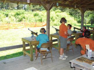 ammunition and clays ADDITIONAL INFORMATION A roster of all persons attending camp must be turned in at check-in Fees must be paid for all persons using facilities, day program or overnight use If