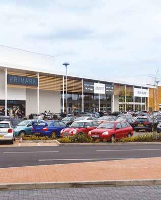 Lifestyle Retail Thinking Outside Banbury Gateway Shopping Park Banbury The latest addition to Banbury s retail experience, anchored by M&S and Primark. 158,800 sq ft 587 Open A1 OX16 3ER www.