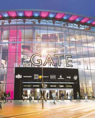 Lifestyle Retail Thinking Outside The Gate Newcastle Vibrant leisure and entertainment destination in the heart of Newcastle. 220,000 sq ft 266 A3 & D2 NE1 5TG www.thegatenewcastle.co.