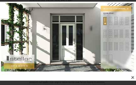 Adding colour to the front door makes a stunning design statement. The bright colours (Interpon D1010) have a 15 year warranty.