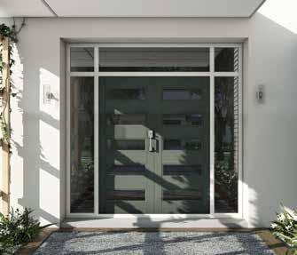 Double doors are very practical for home owners who do a lot of entertaining or when the foyer or front access benefits from