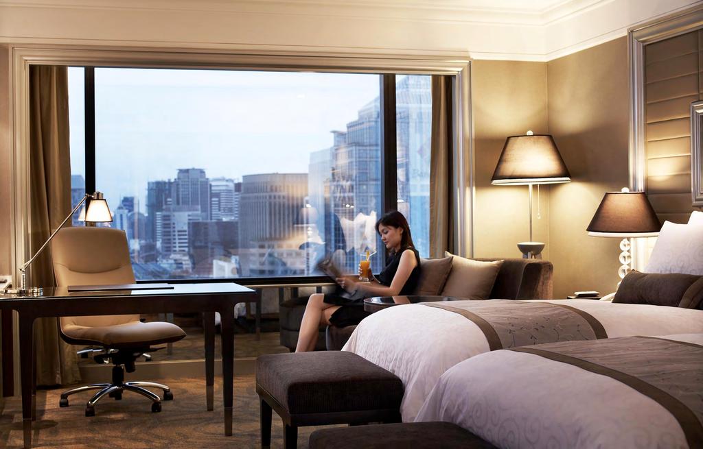 GUEST ROOMS NUMBER OF ROOMS InterContinental Bangkok provides 381 guest rooms, including Club InterContinental rooms and range of suites. All are finely appointed for complete comfort and convenience.