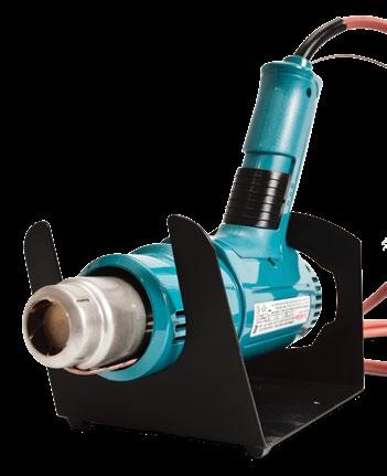 Accessories: Clamps, Insulation Material, Power Cords, and Thermocouples HOT AIR GUN CURING SYSTEM Ideal for small spot cures such as click studs Includes hot air gun and