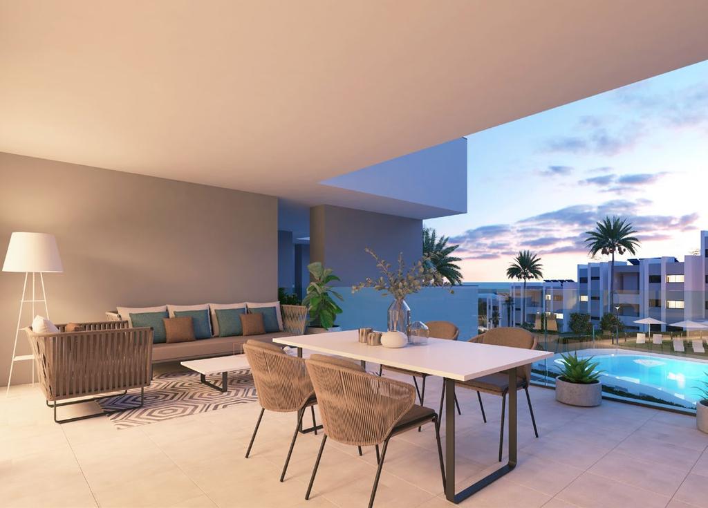Features Using only the best quality materials, these contemporary apartments are equipped and designed to create stylish homes you will want to spend time in.