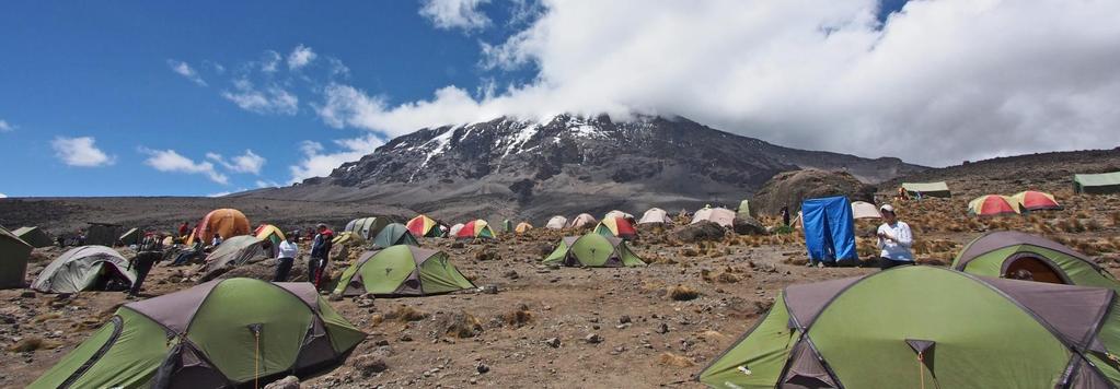 OVERVIEW KILIMANJARO SUMMIT CLIMB RONGAI ROUTE TANZANIA 2 In aid of your choice of charity 10 Jul 20 Jul 2019 11 DAYS TANZANIA EXTREME At 5,895m, Mt.