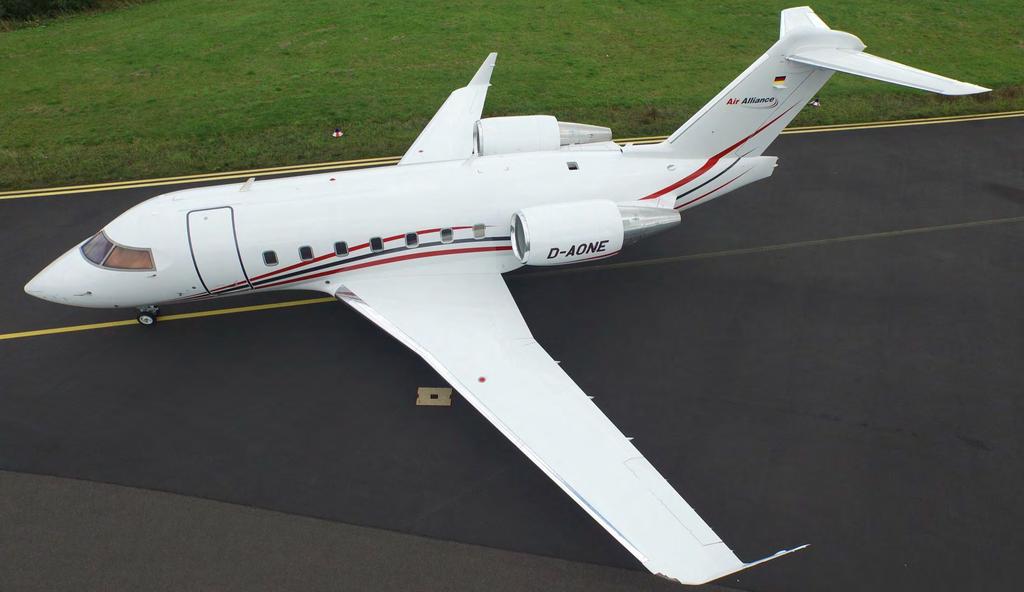 A star for long range comfort Challenger 604 Configuration: up to 3