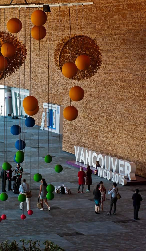 Medical conventions to lead the way in 2015/16 More than 165,000 visiting out-of-town delegates 40,000 of them from outside North America are expected at the Vancouver Convention Centre.