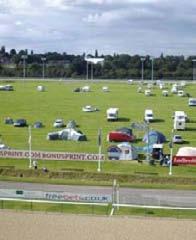 The 19 acres in the centre of the race track provide an ideal grassed venue for tented shows and displays, fun days, or team building events.
