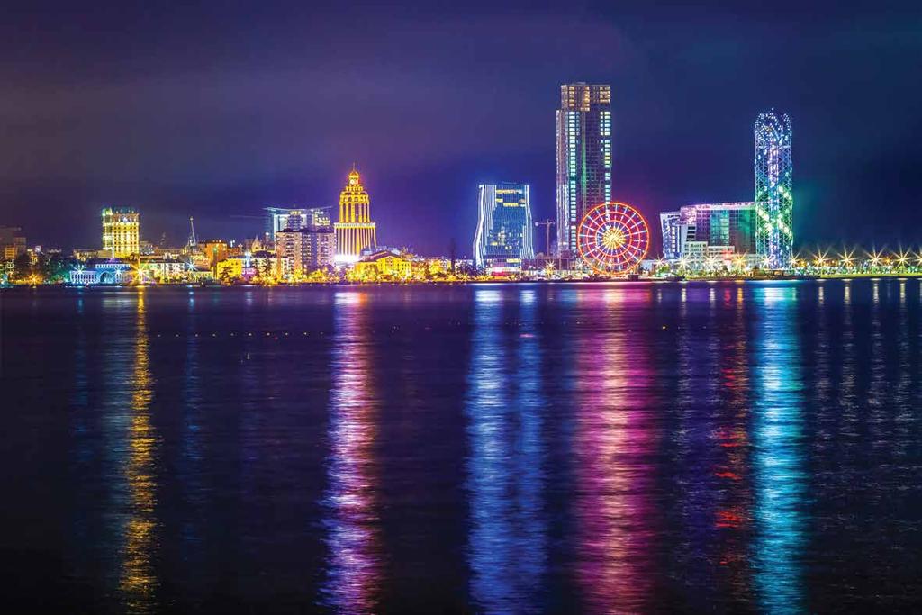 The pearl of the Black Sea BATUMI - the connecting hub beetween Europe and Asia, has been completely transformed in recent years.