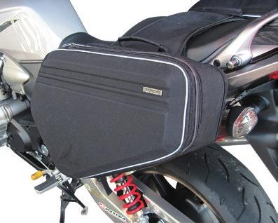 RSB304 LARGE SEAT BAG.30 20 30l External pocket on back side. Large size internal pocket and mesh pocket on top.