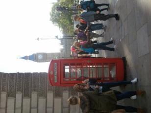 But we had an opportunity to take some photos in red Telephone Booths.