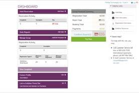 New! On-line Suite Requests Log into the hotel reservation system Select either 24 rooms or less or 25 rooms or more