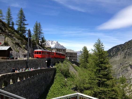 WEDNESDAY 23 MORNING Departing from Chamonix, this famous rack and pinion railway